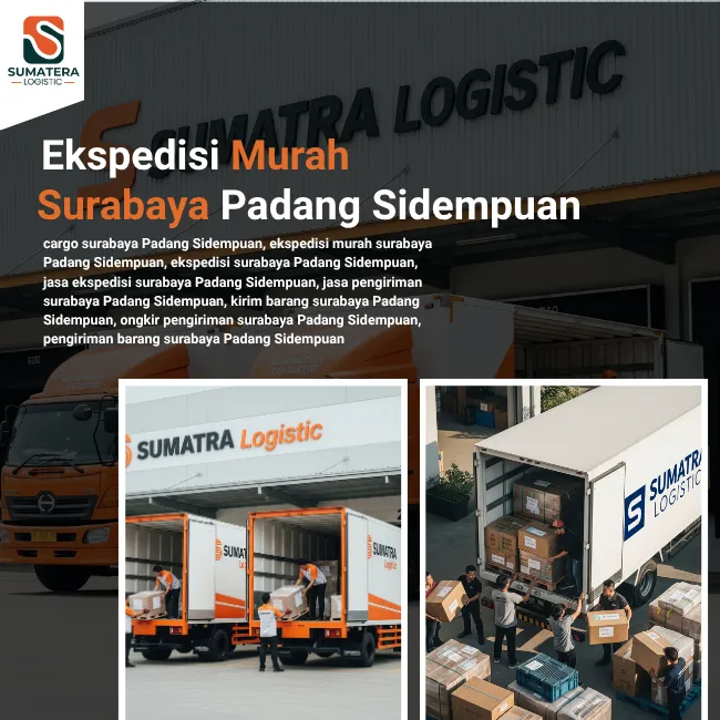 Ekspedisi Surabaya Padang Sidempuan Murah