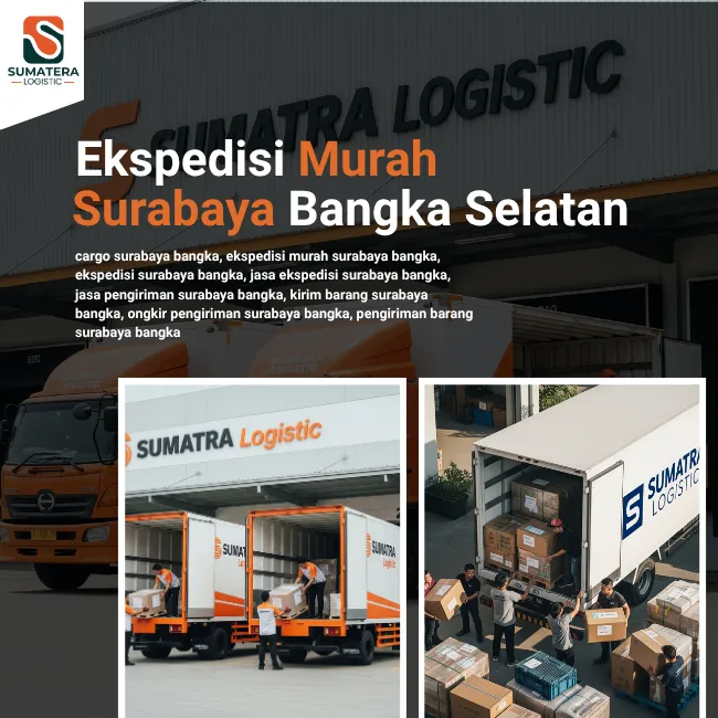 Ekspedisi Surabaya Bangka Selatan Murah